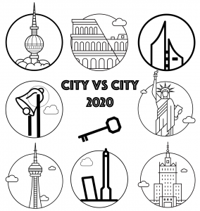 City vs City 2020 Logo